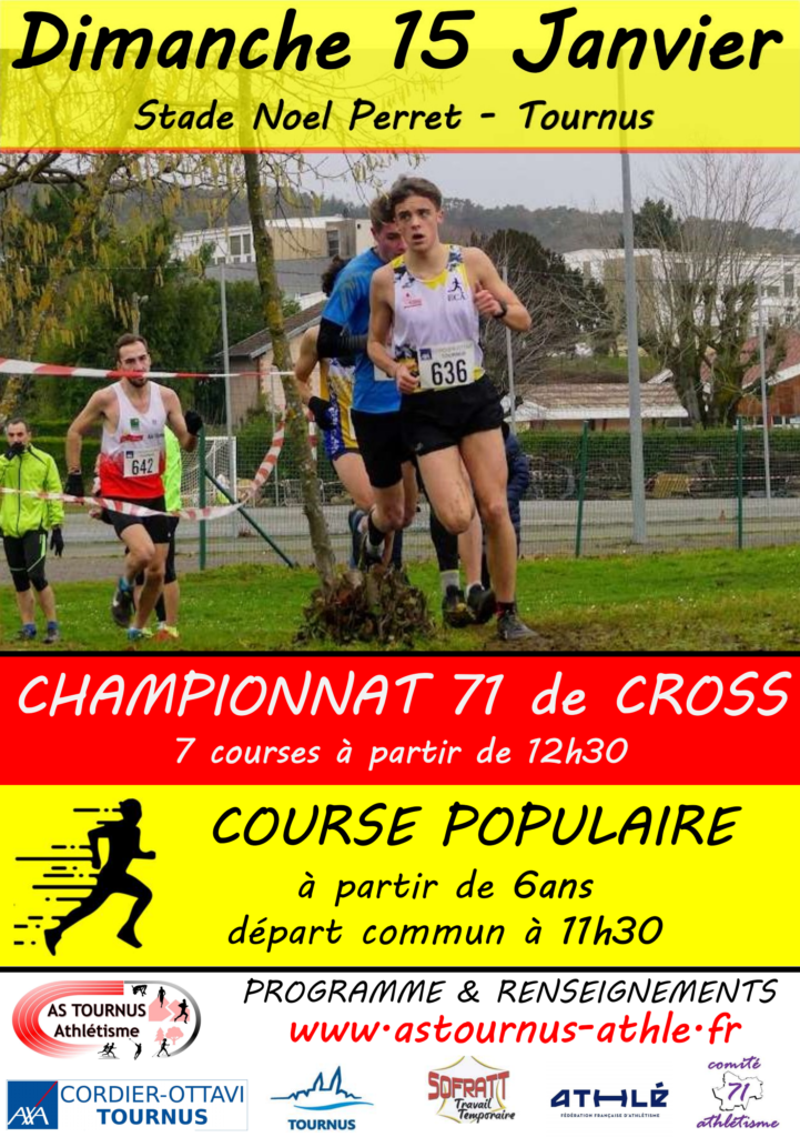 Cross Tournus Championnat 2023